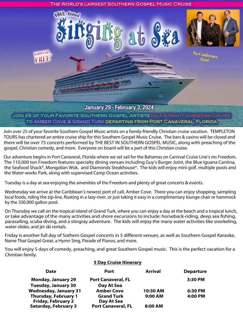 Cruise 2023 The Hyssongs